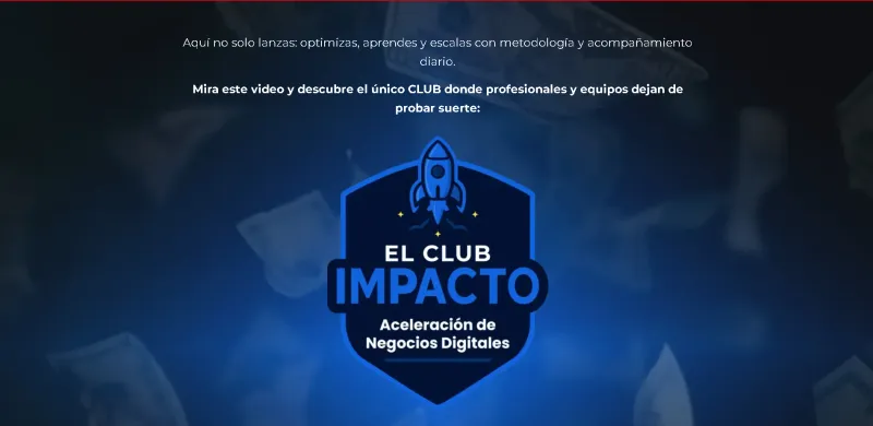 Captura de El Club Impacto