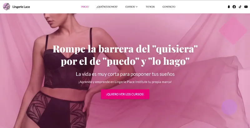 Captura de Lingerie Place